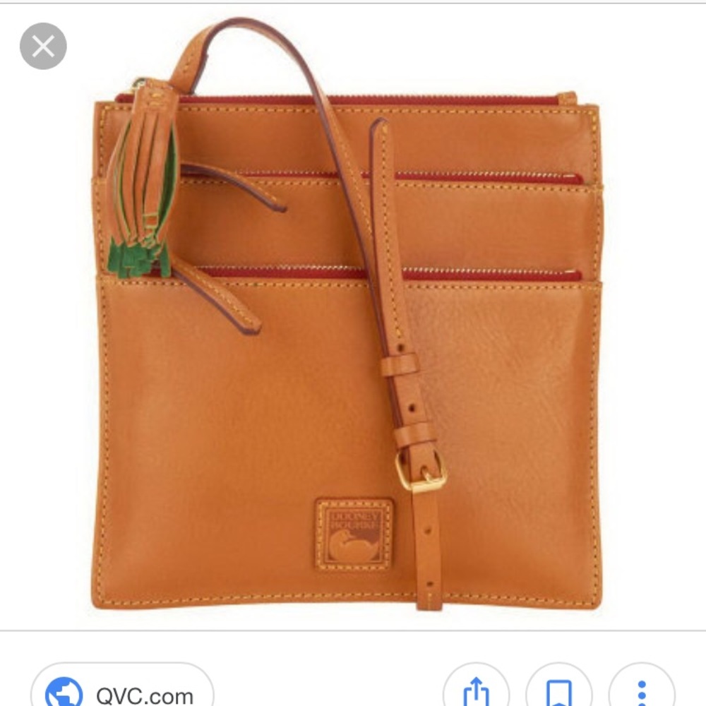 Dooney and Bourke  leather triple zip